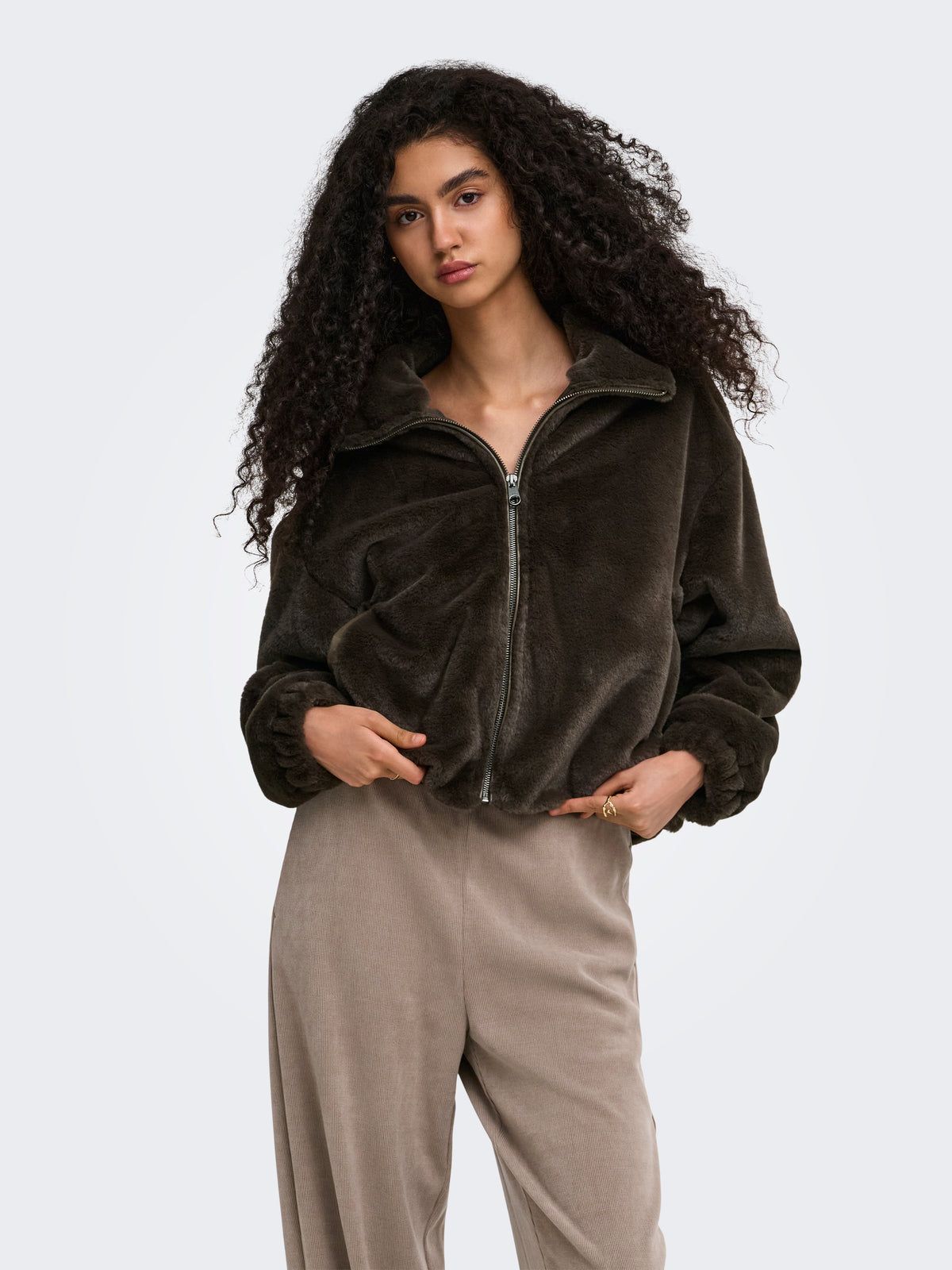 ONLDANA SOL FAUX FUR JACKET CC OTW