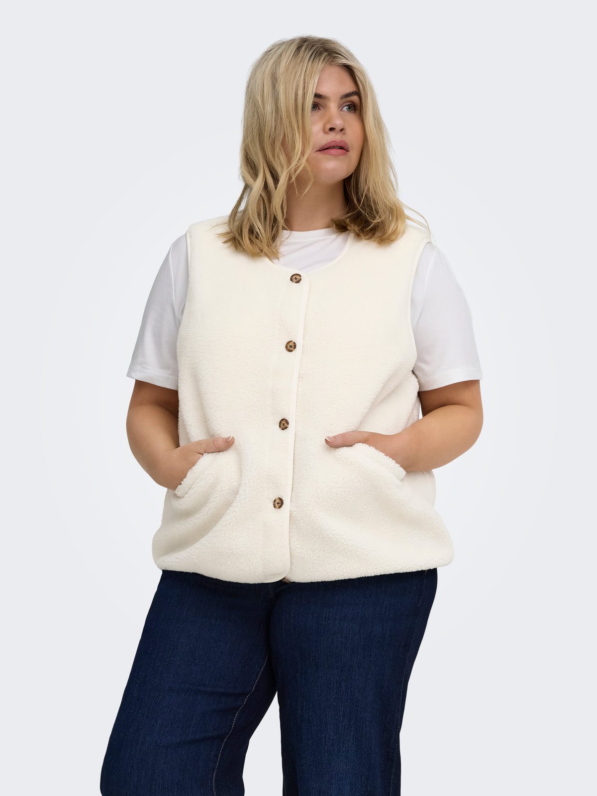 CARBABY TEDDY VEST PNT