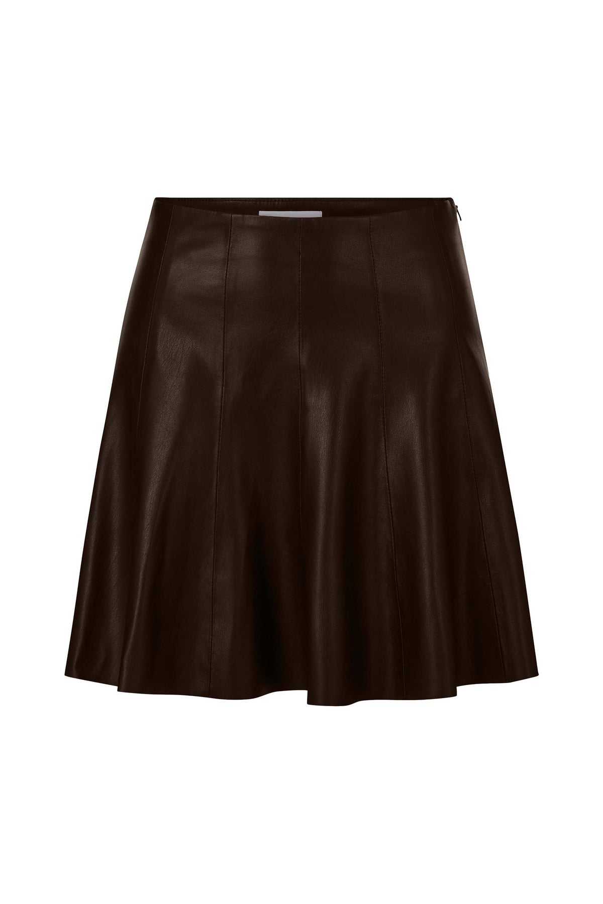 Fake Leather Skirt