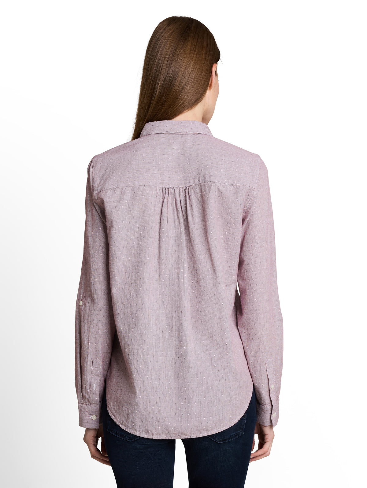 Hemdbluse mit Turn-up-Funktion