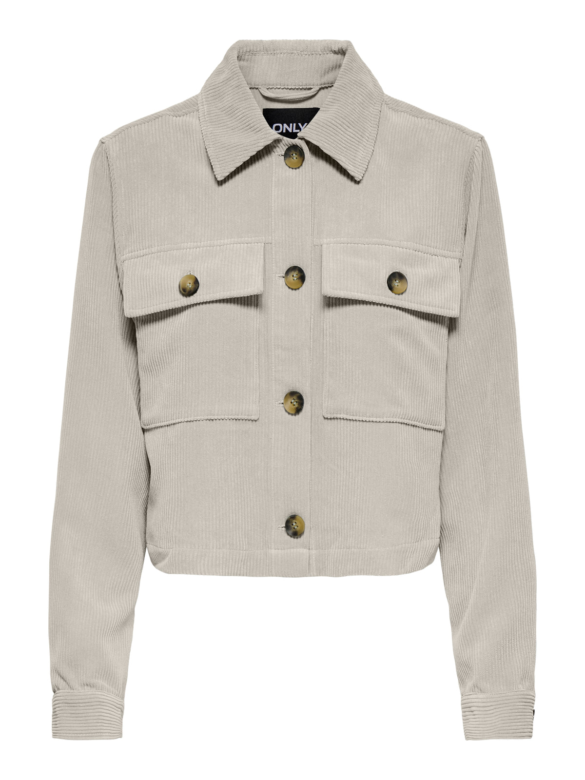 ONLZAHARA CORD BUTTON JACKET CC OTW
