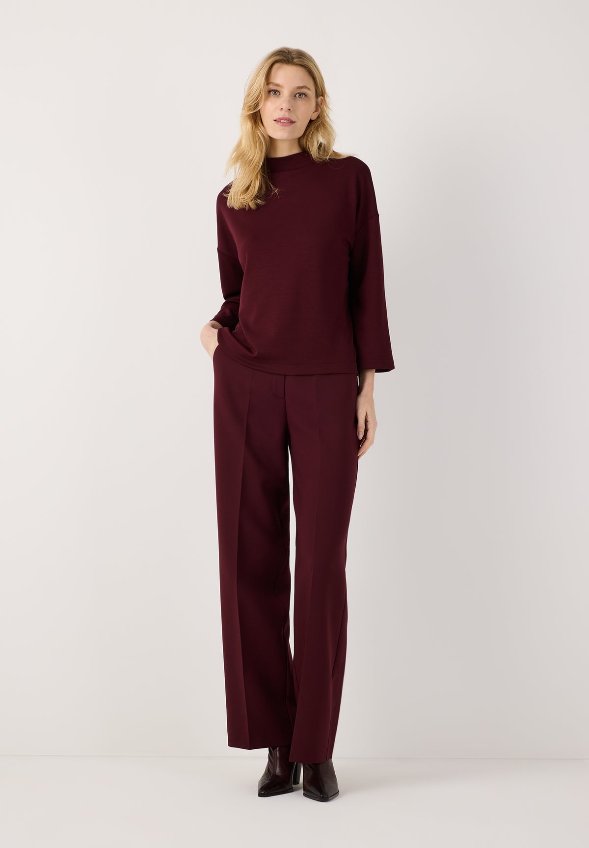 Sweatshirt mit Turtleneck