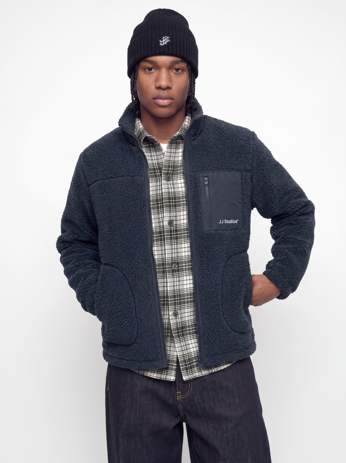 JJESOHO TEDDY JACKET AW26 NOOS