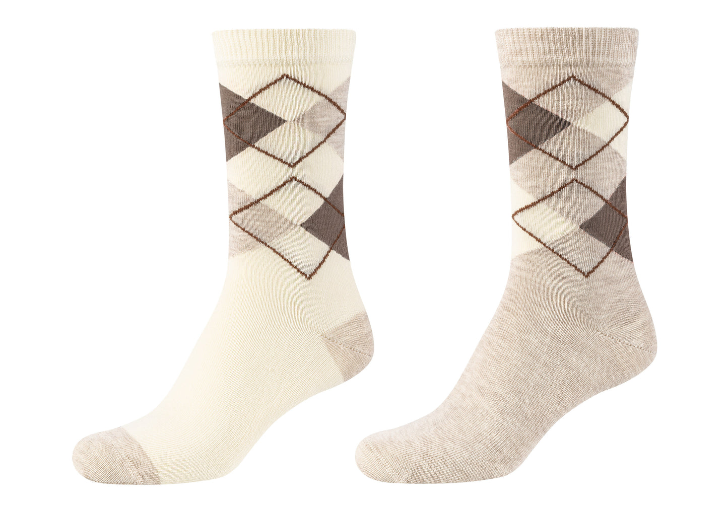 Women originals organic argyle Socks 2p