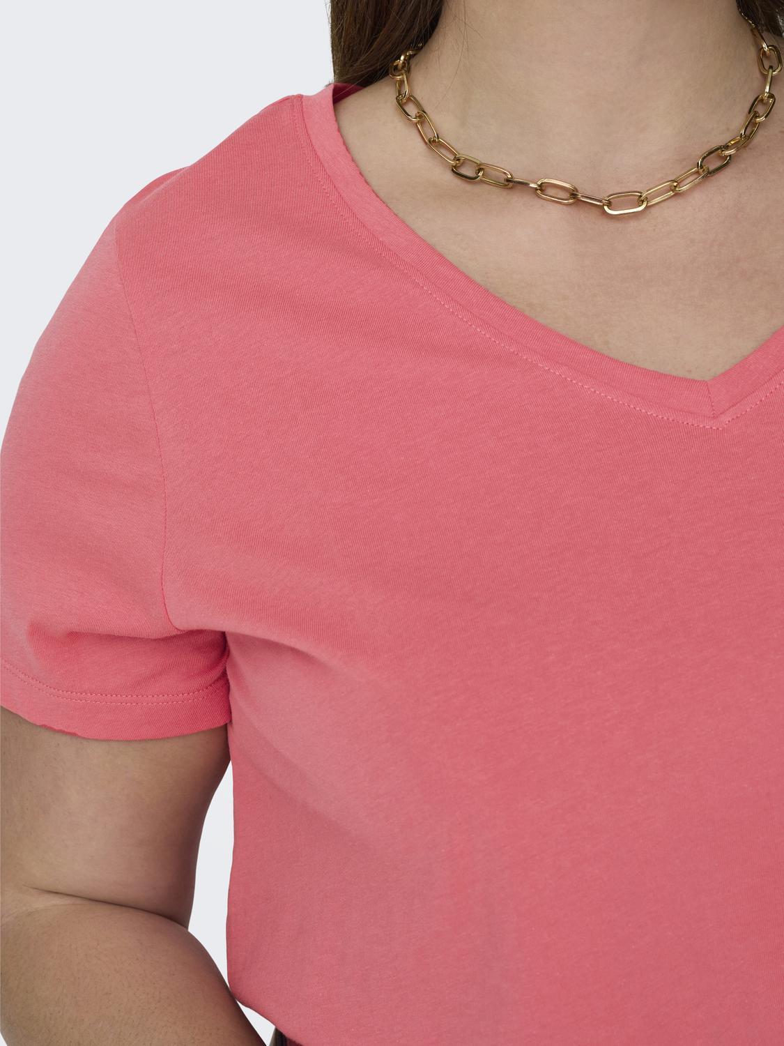 CARBONNIE LIFE S/S V A-SHAPE TEE NOOS