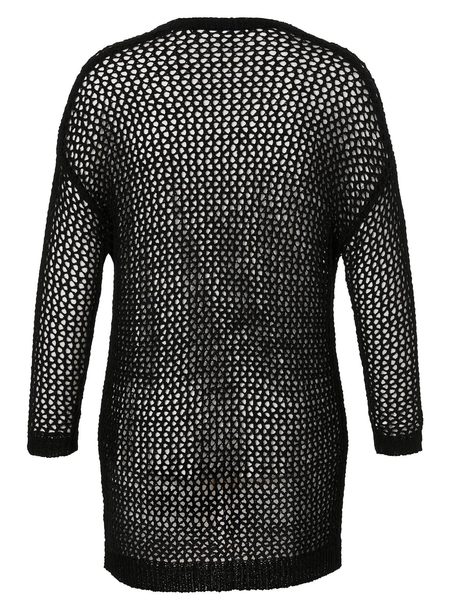 Jacke V-Ausschnitt 3/4 Arm offen
