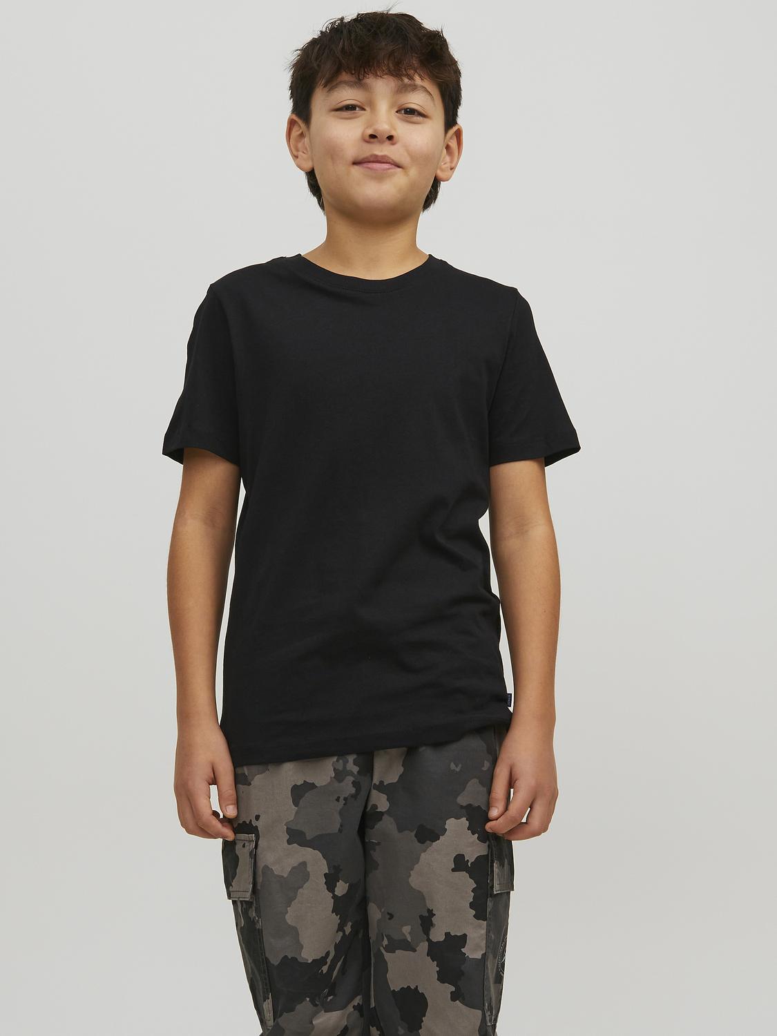 JJEORGANIC BASIC TEE SS O-NECK NOOS JNR