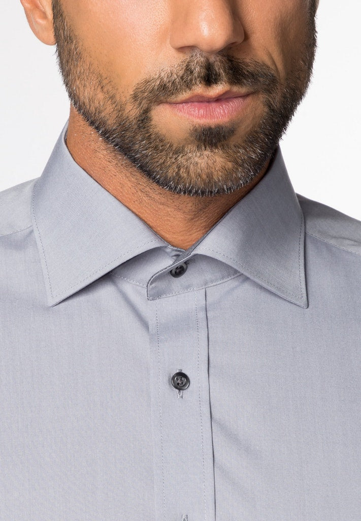 ETERNA LANGARM HEMD MODERN FIT CHAMBRAY