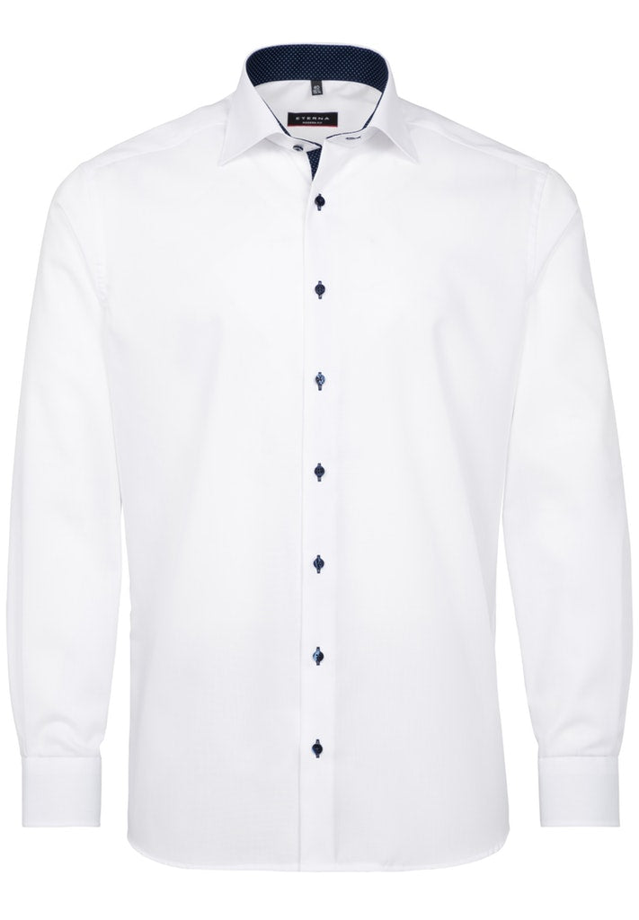 ETERNA LANGARM HEMD MODERN FIT PINPOINT