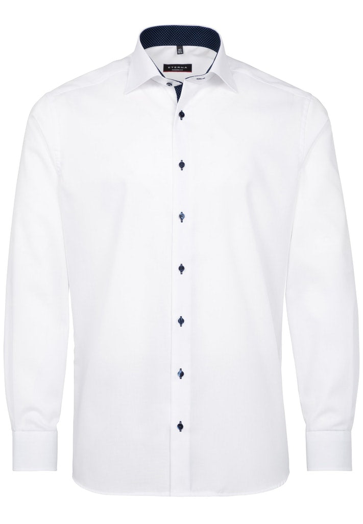 ETERNA LANGARM HEMD MODERN FIT PINPOINT