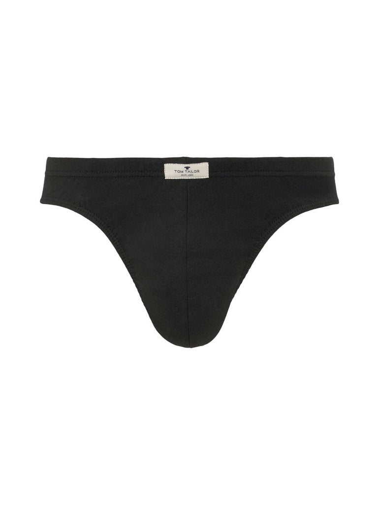 Mini Slip 7er-Pack, schwarz-dunkel-uni