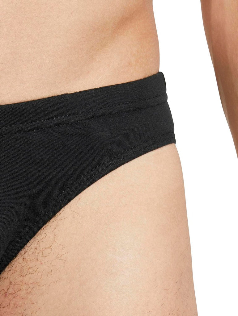 Mini Slip 7er-Pack, schwarz-dunkel-uni