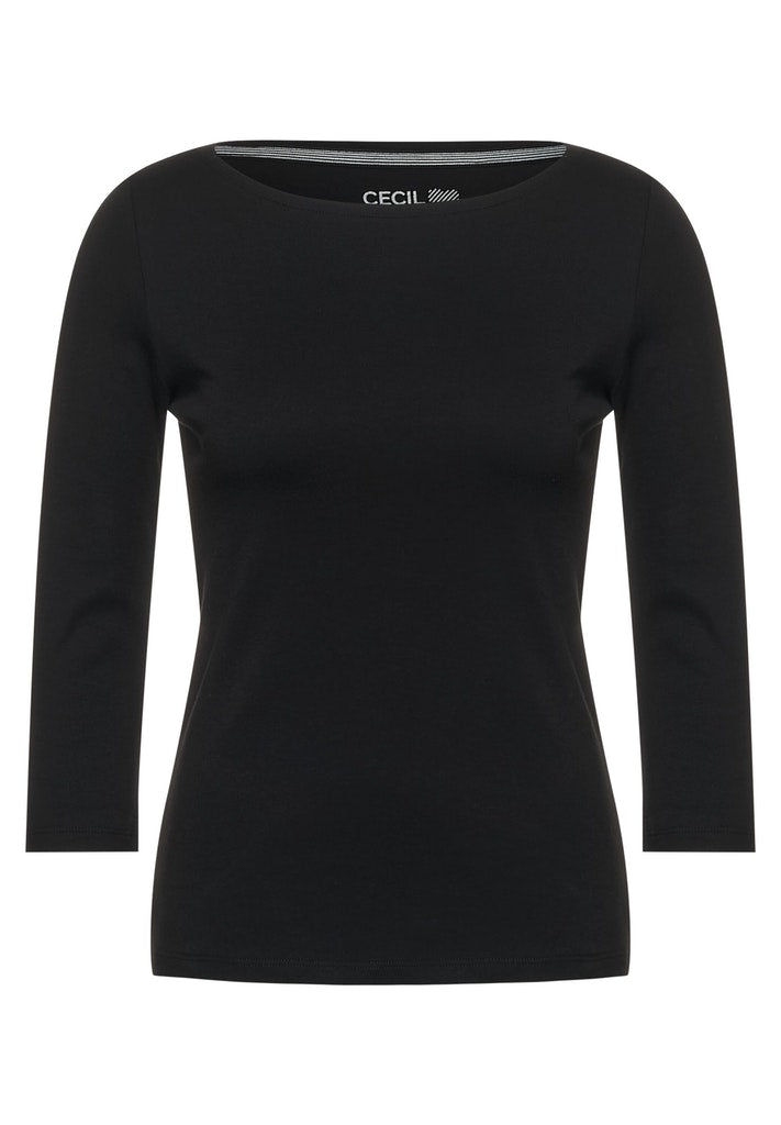 Basic Shirt in Unifarbe