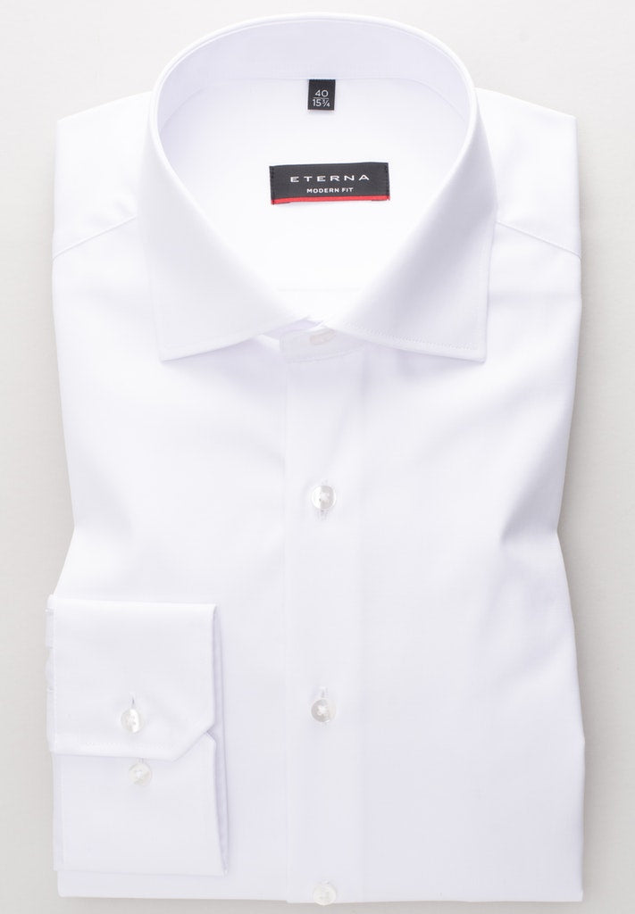 ETERNA LANGARM HEMD MODERN FIT COVER SHIRT TWILL