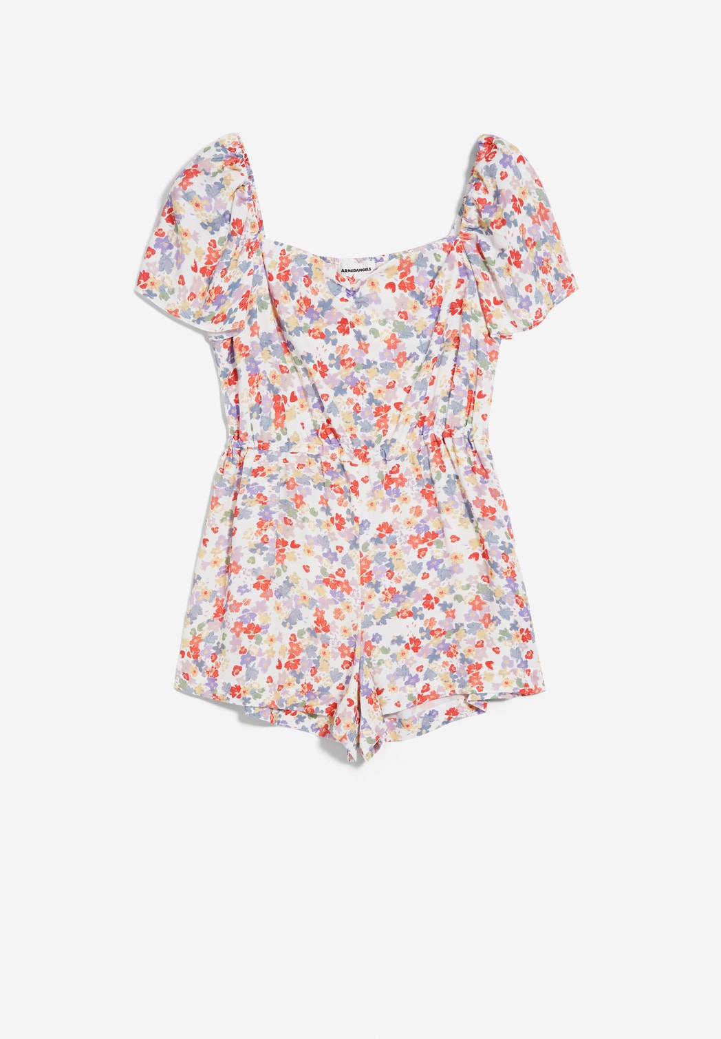 KAARIN FLORA CONFETTI Shorts Jumpsuit Allover, white