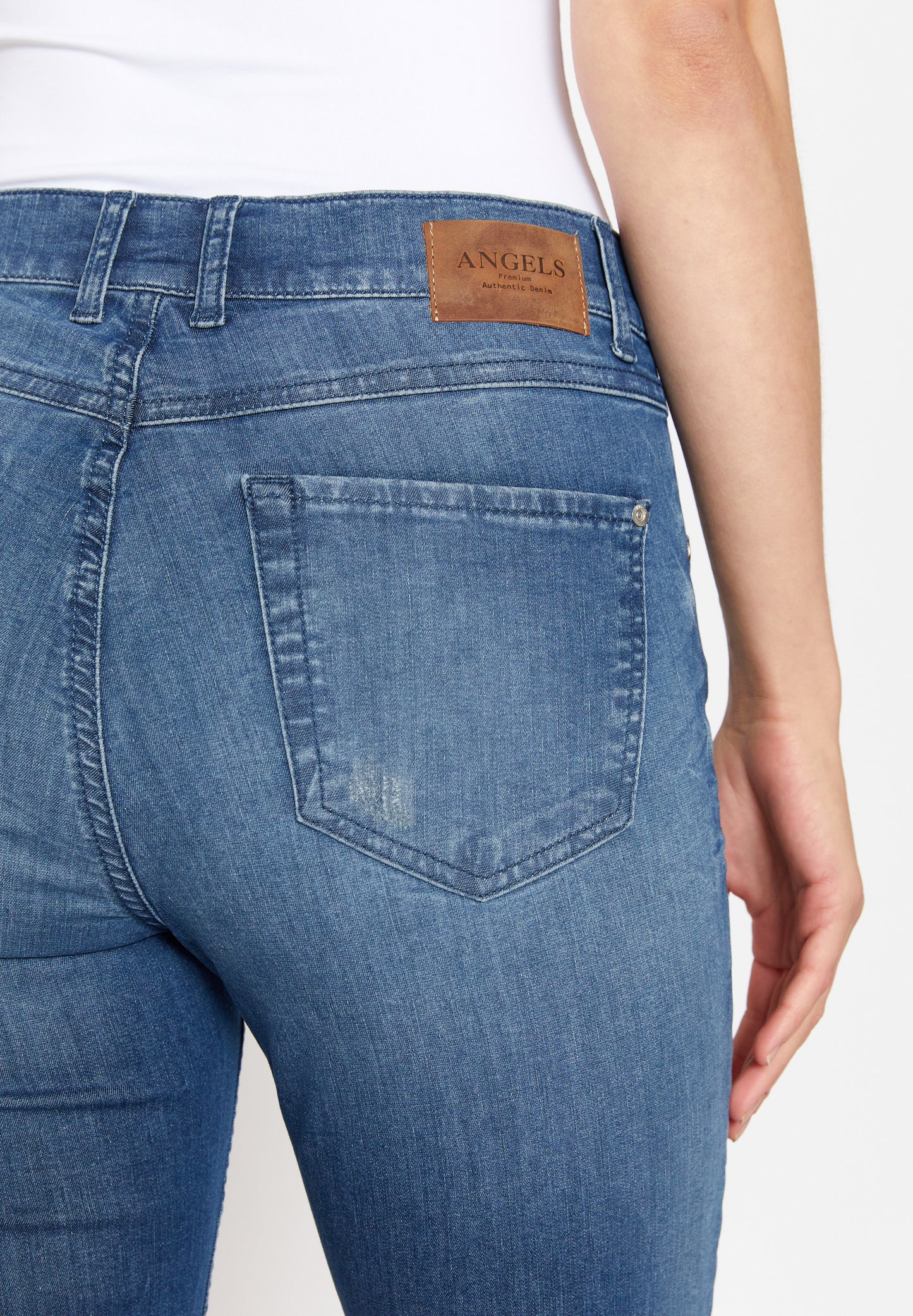 Skinny Ankle Zip Fringe