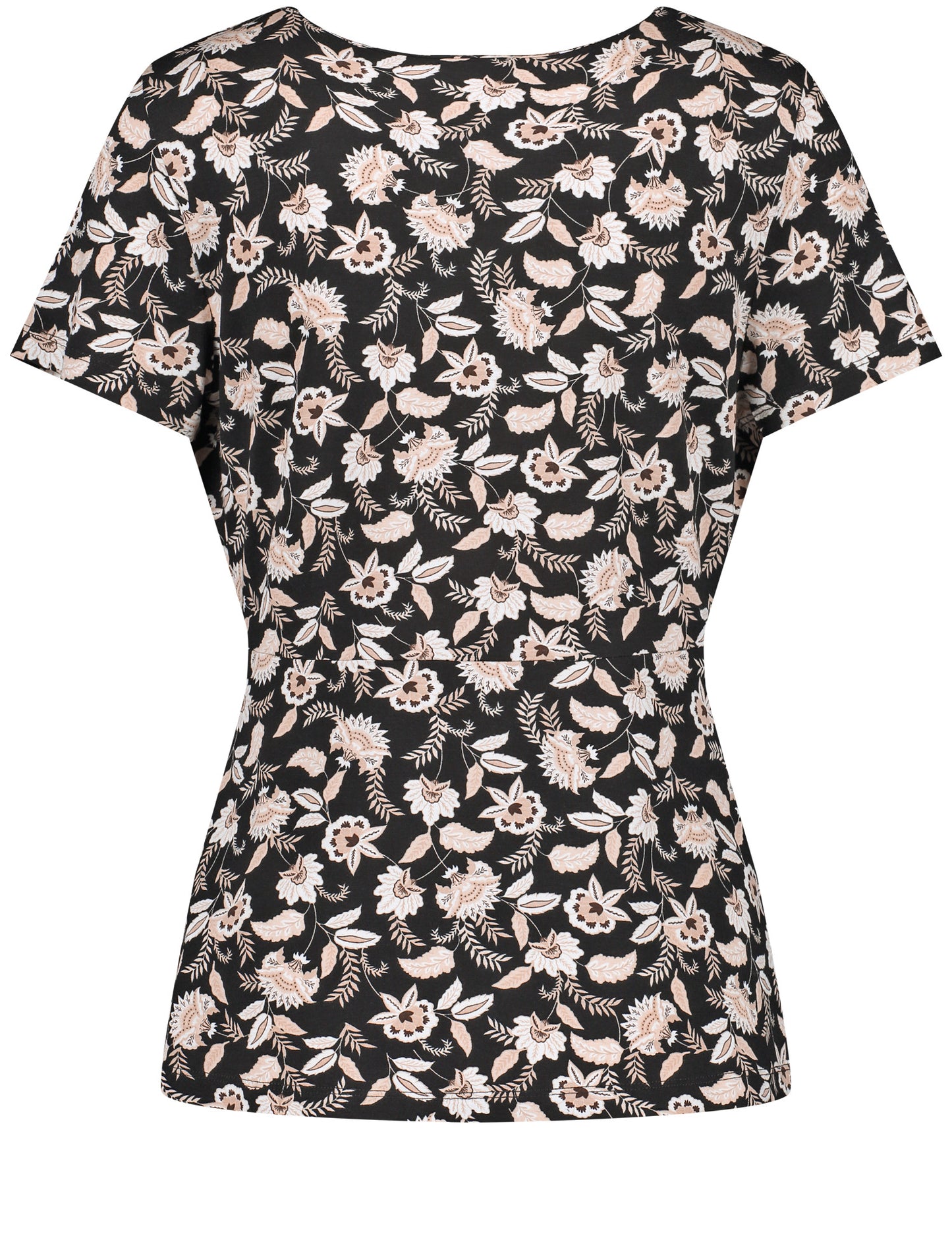 Kurzarmshirt mit Schößchen