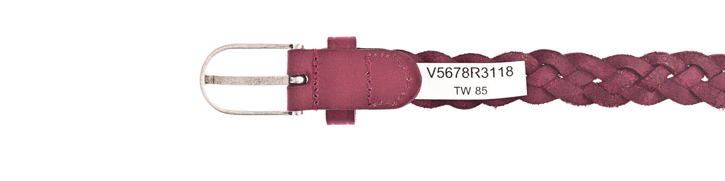 25 mm Gürtel, fuchsia pink