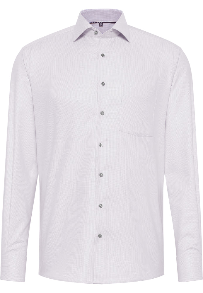 ETERNA strukturiertes Twill-Hemd MODERN FIT