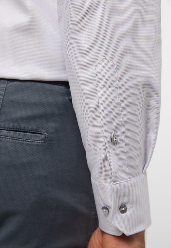 ETERNA strukturiertes Twill-Hemd MODERN FIT