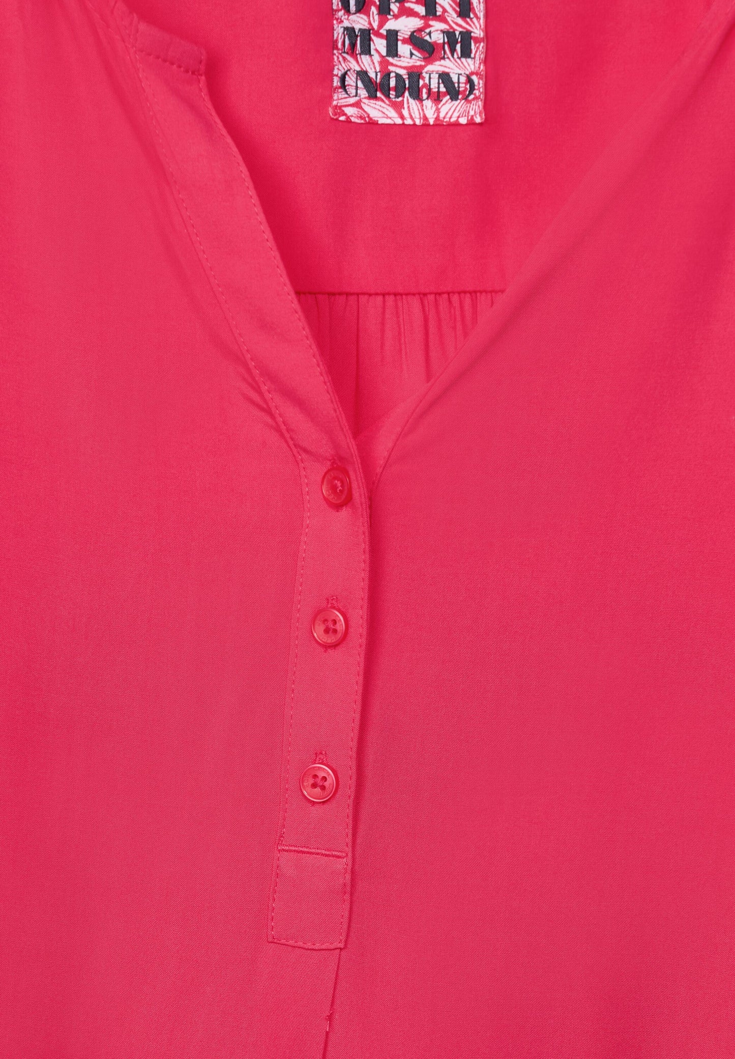 Unifarbene Basic Bluse