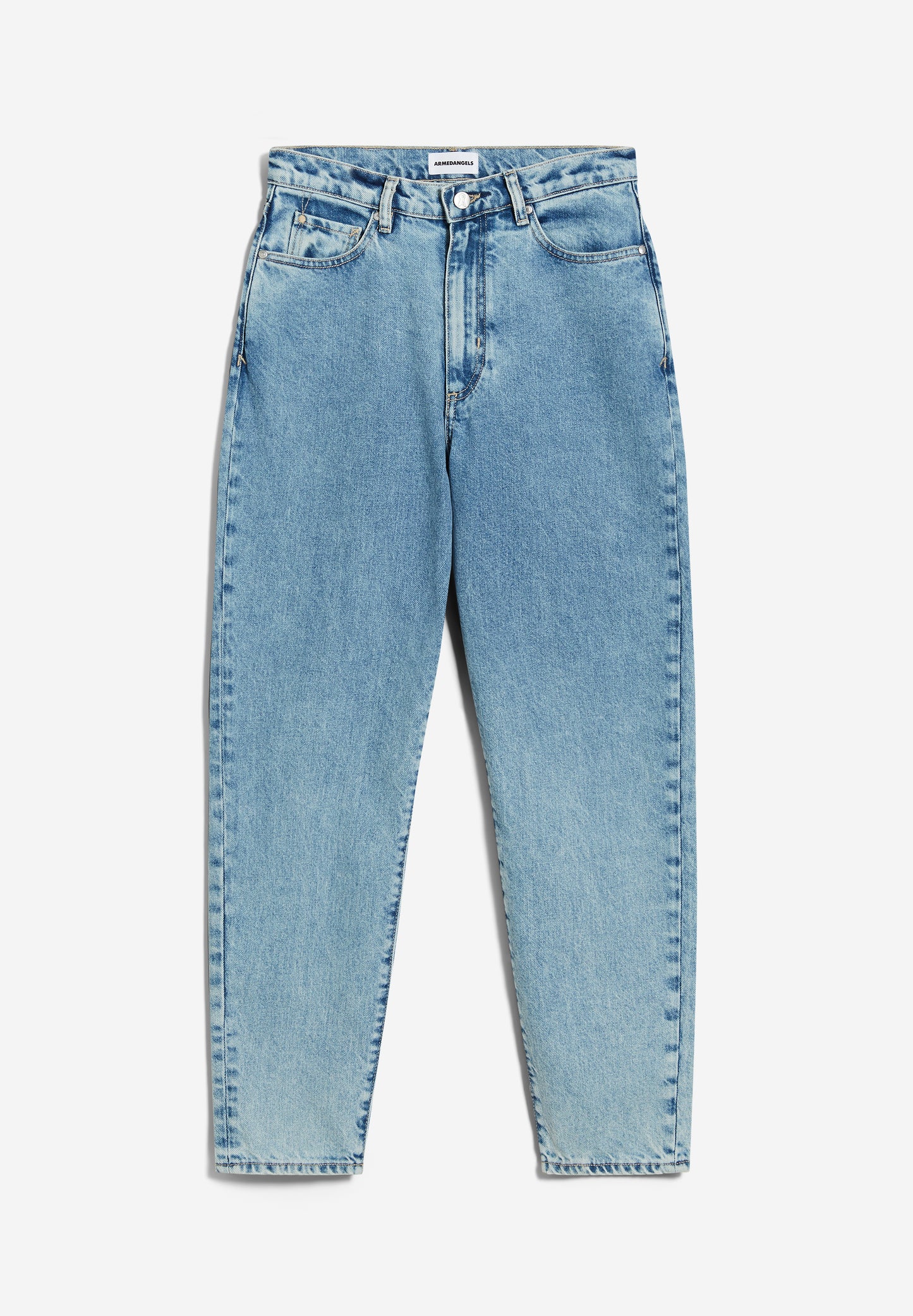 MAIRAA Denims / 5 Pockets Mom Solid, fresh blue