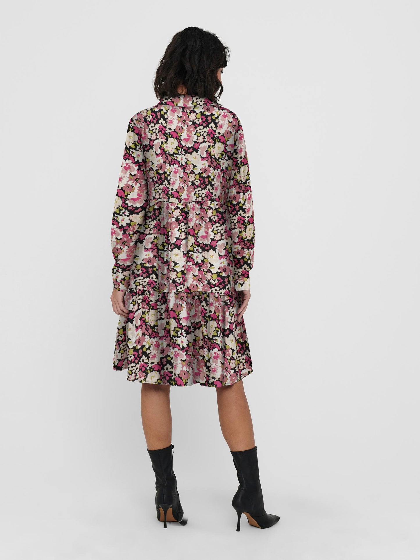 JDYPIPER L/S AOP SHIRT DRESS WVN NOOS