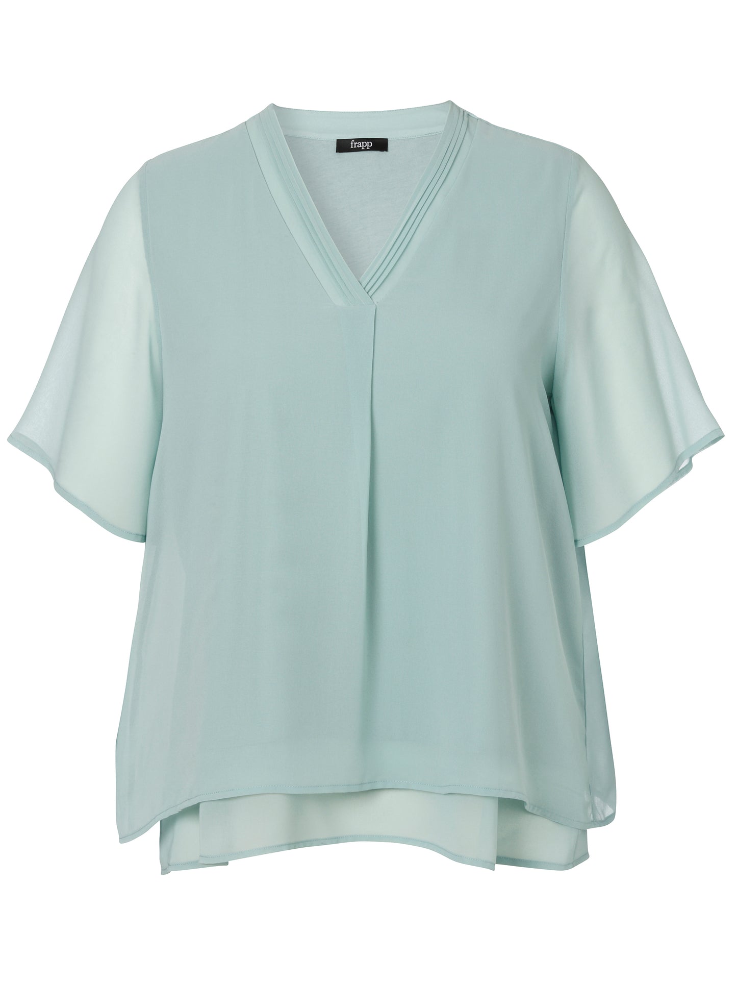 Bluse V-Ausschnitt 1/2 Arm