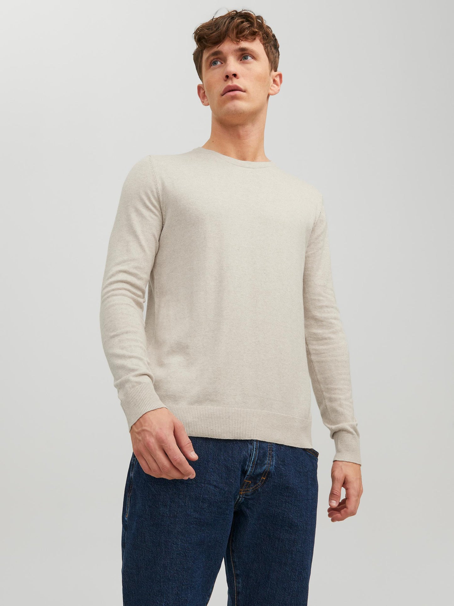 JJEEMIL KNIT CREW NECK NOOS