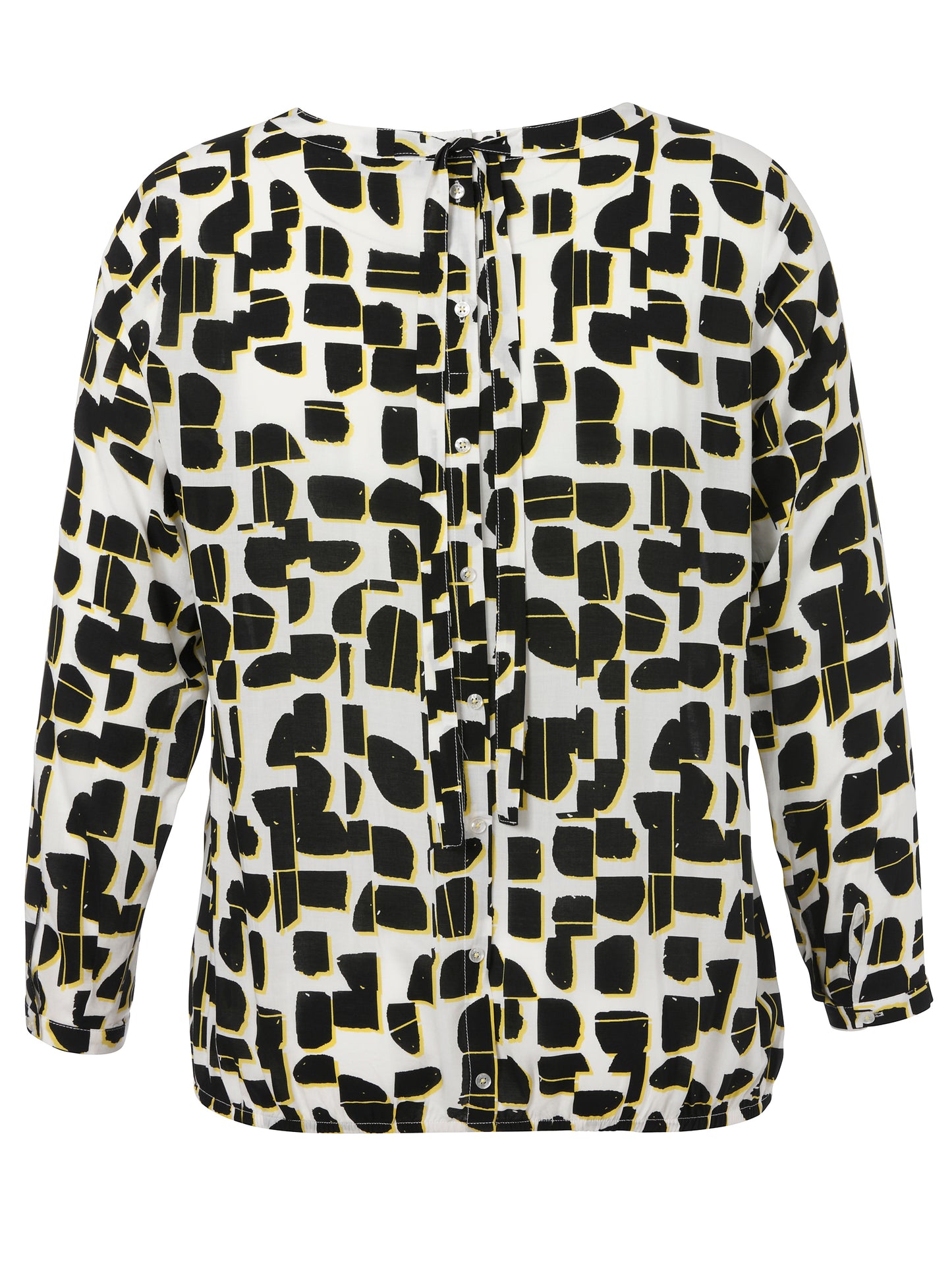 Bluse Rundhals 1/1 Arm Druck