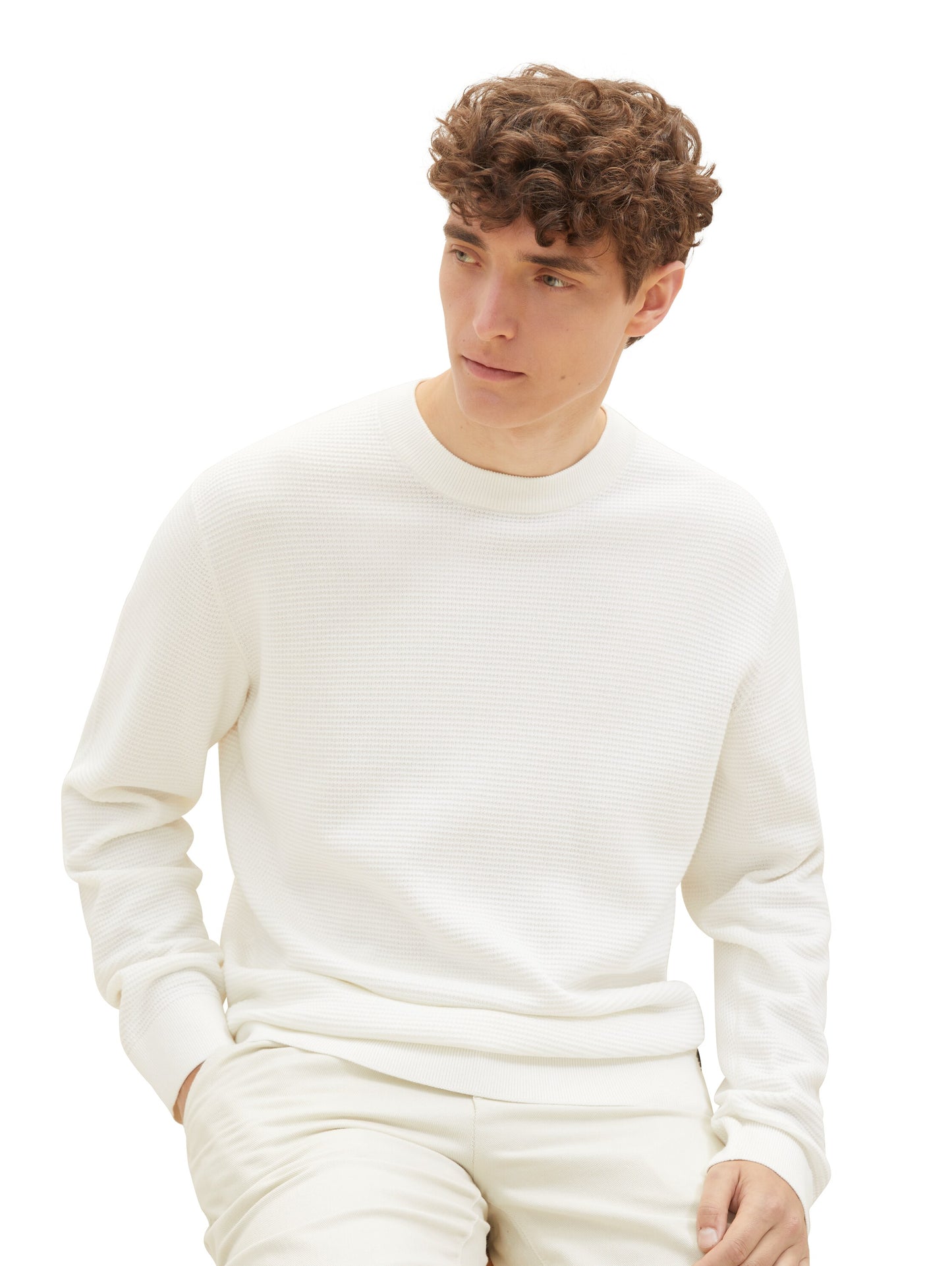 Pullover mit Struktur