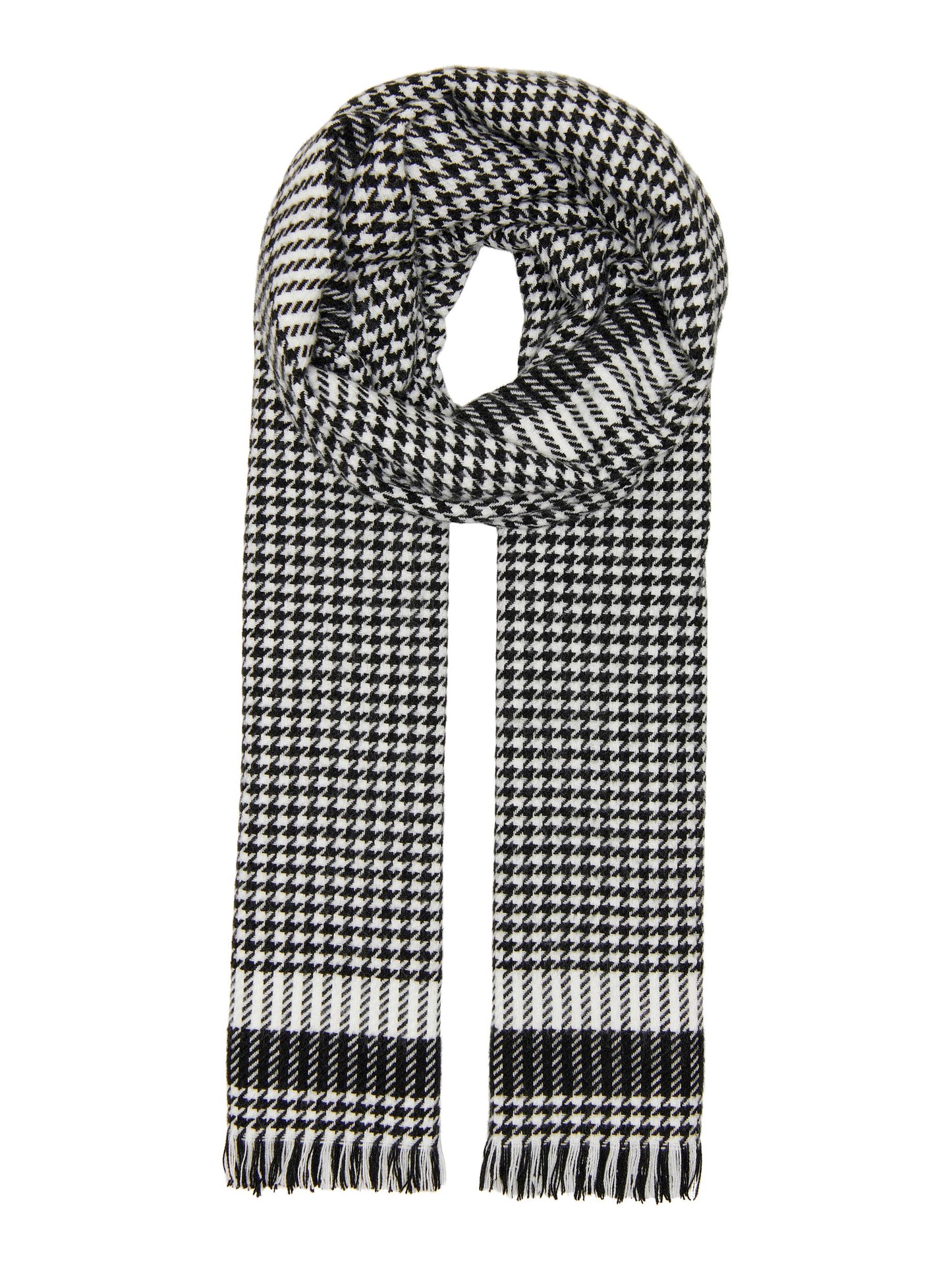 ONLALBERTE HOUNDTOOTH SCARF CC