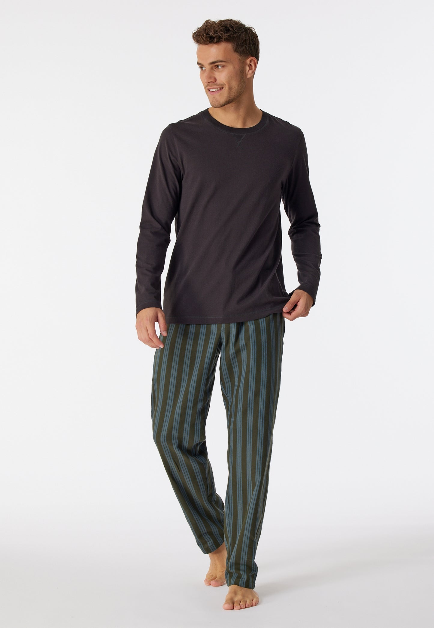 Langarmshirt Rundhals