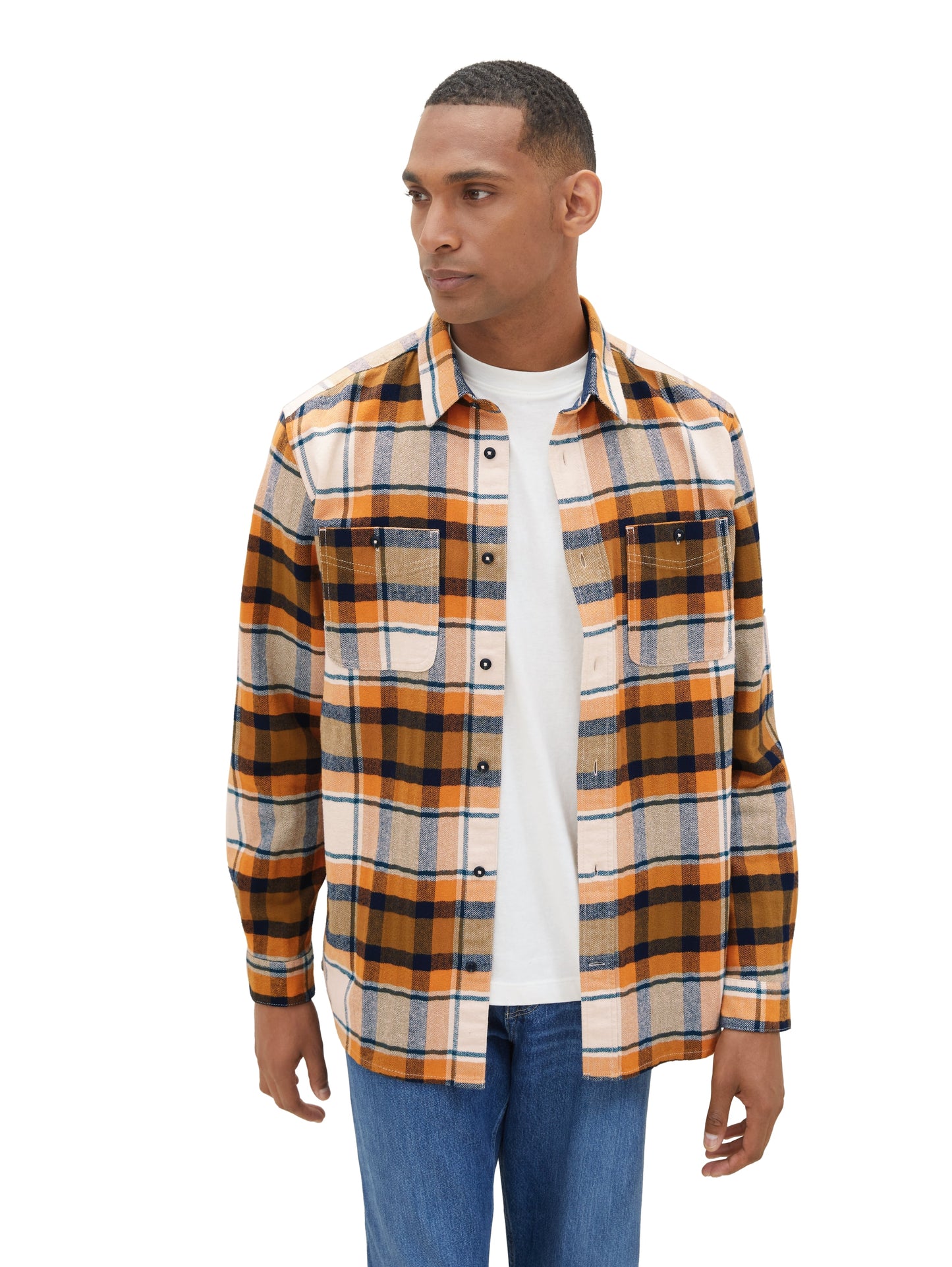 comfort checked shirt