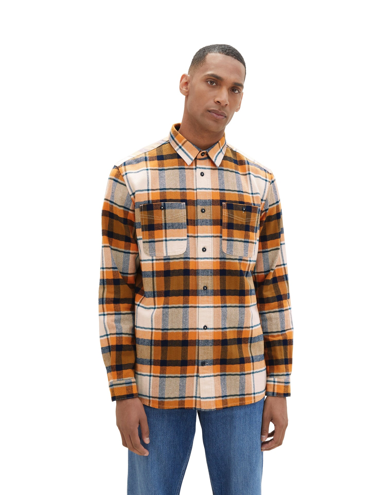 comfort checked shirt