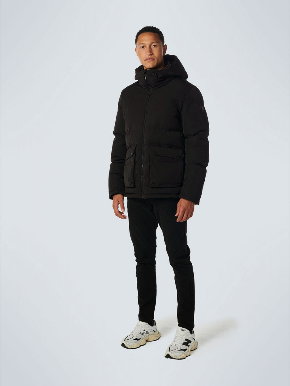 Jacket Short Fit Hooded Padded