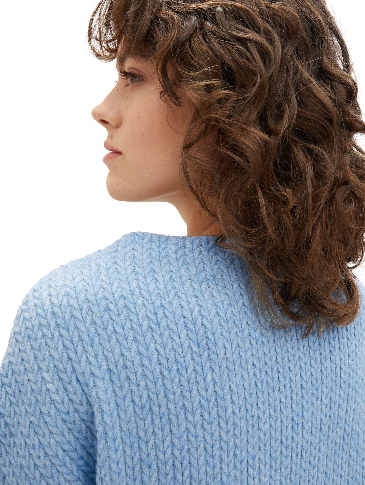 Sweatshirt mit Struktur