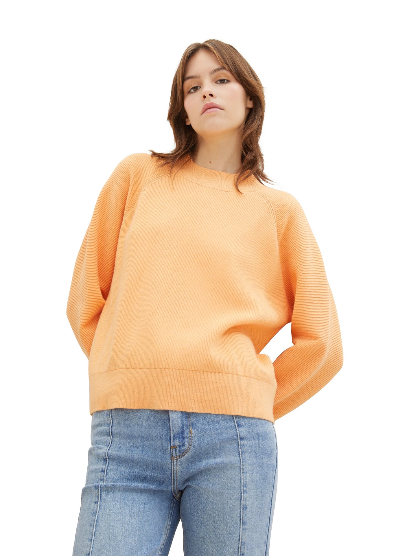 Strukturierter Pullover mit LENZING(TM) ECOVERO(TM)
