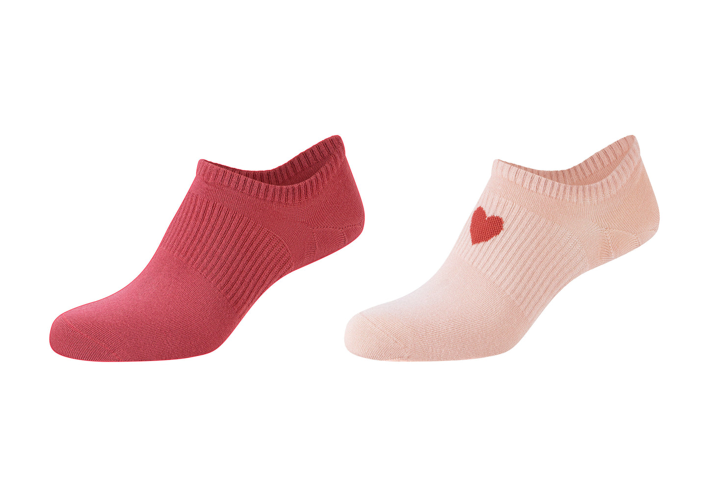 Women silky touch rib Mini Sneaker 2p