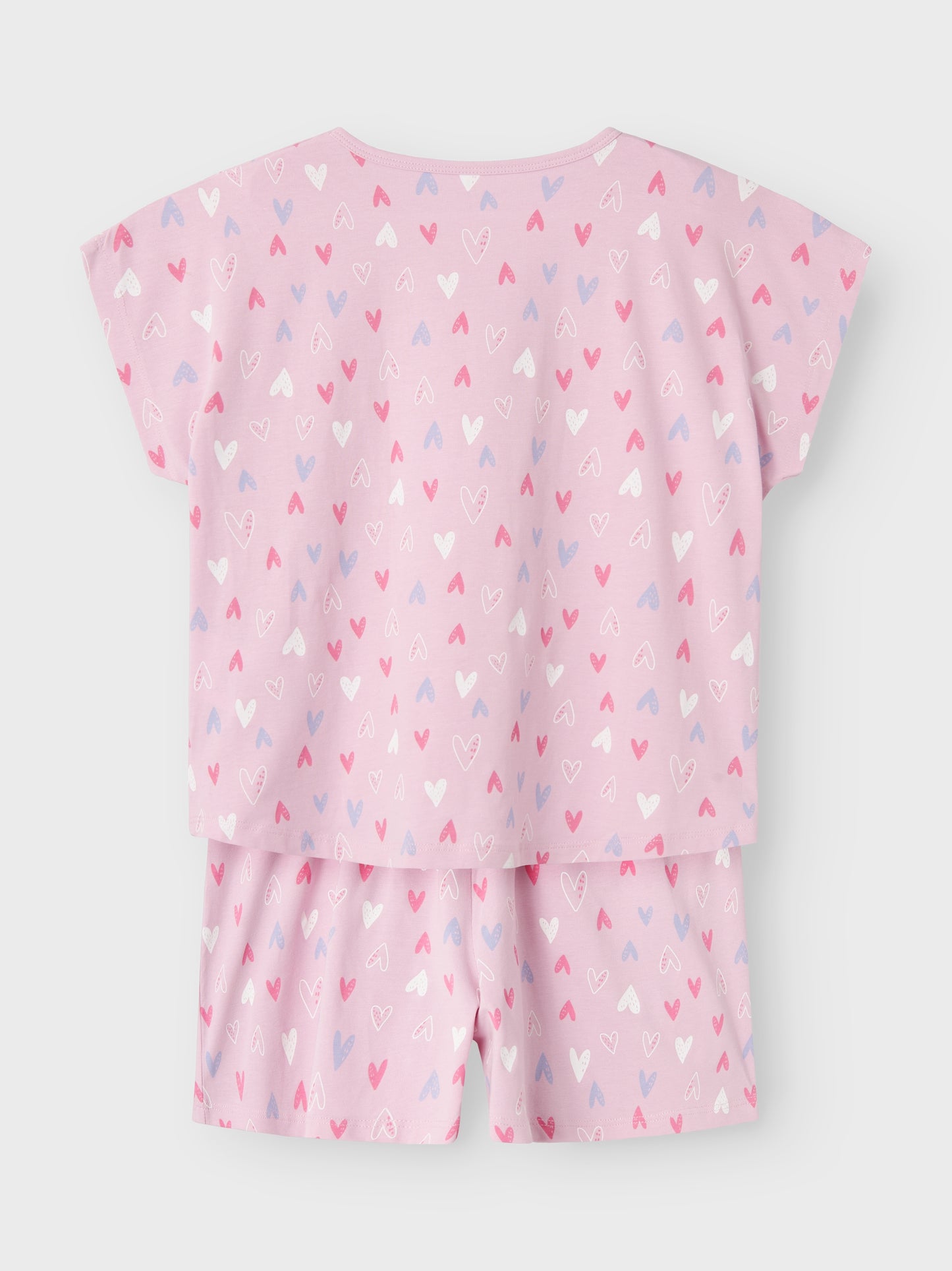 NKFNIGHTSET CAP PINK HEARTS NOOS