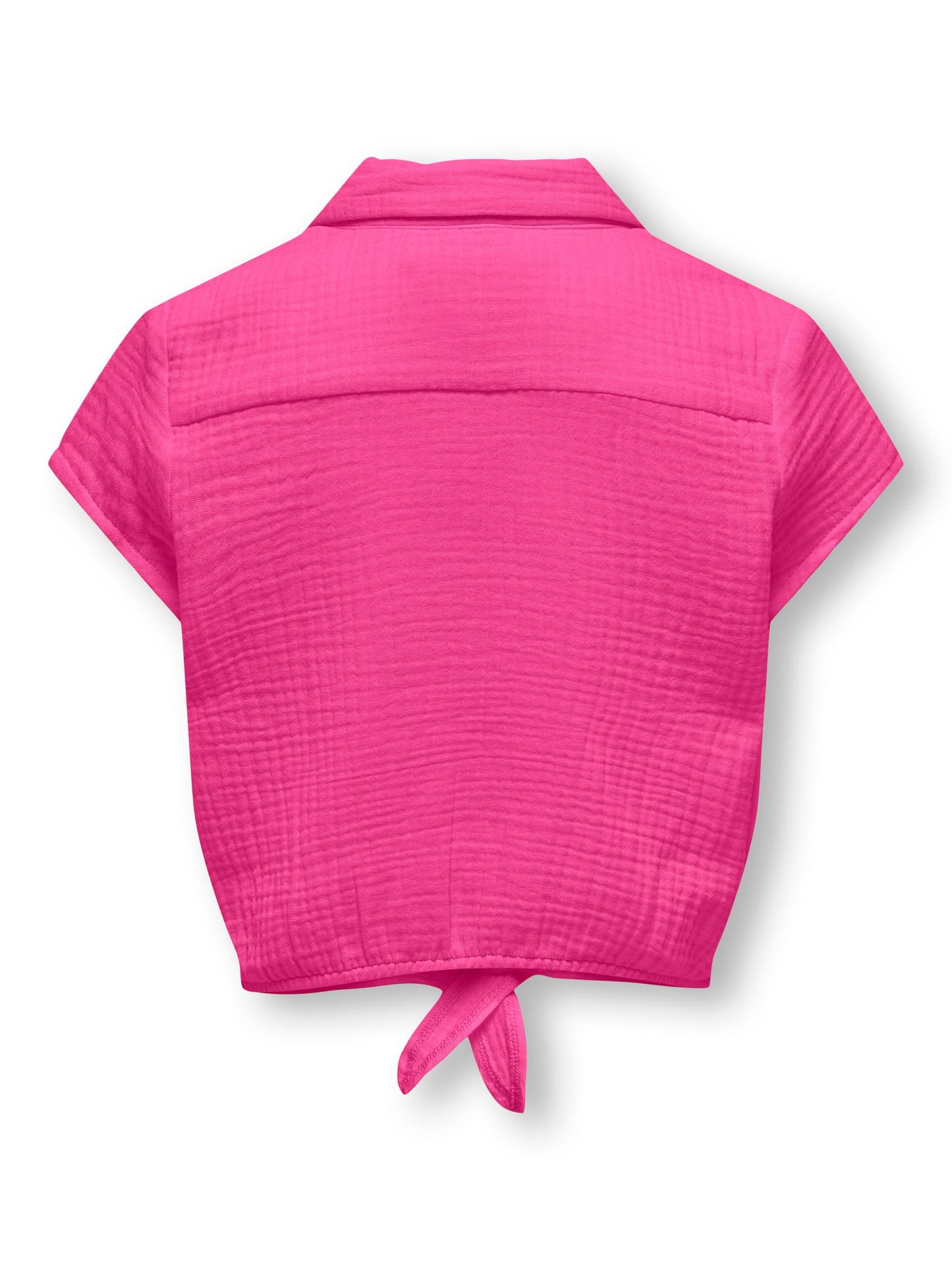 KOGTHYRA CAPSLEEVE KNOT SHIRT WVN