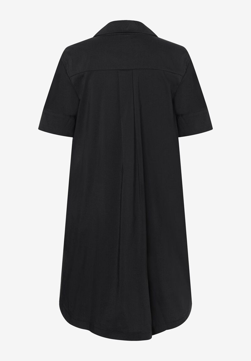 Hemdblusenkleid schwarz Frühjahrs-Kollektion