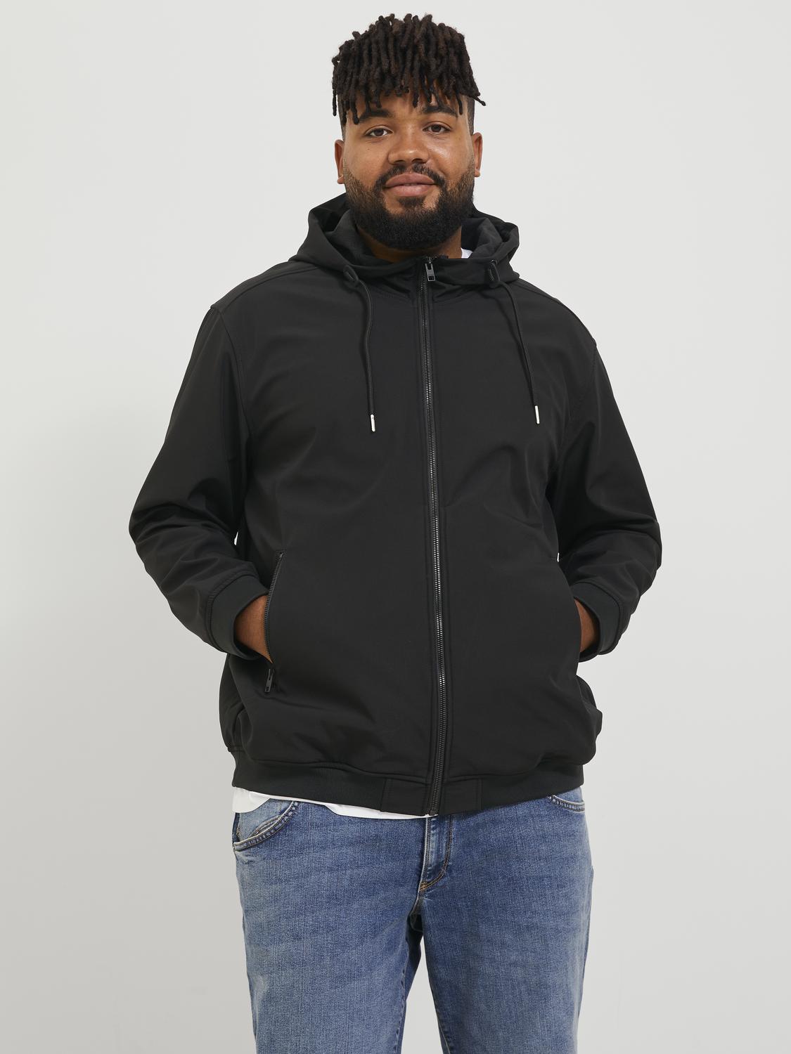 JJEBASIC SOFTSHELL HOOD NOOS PLS