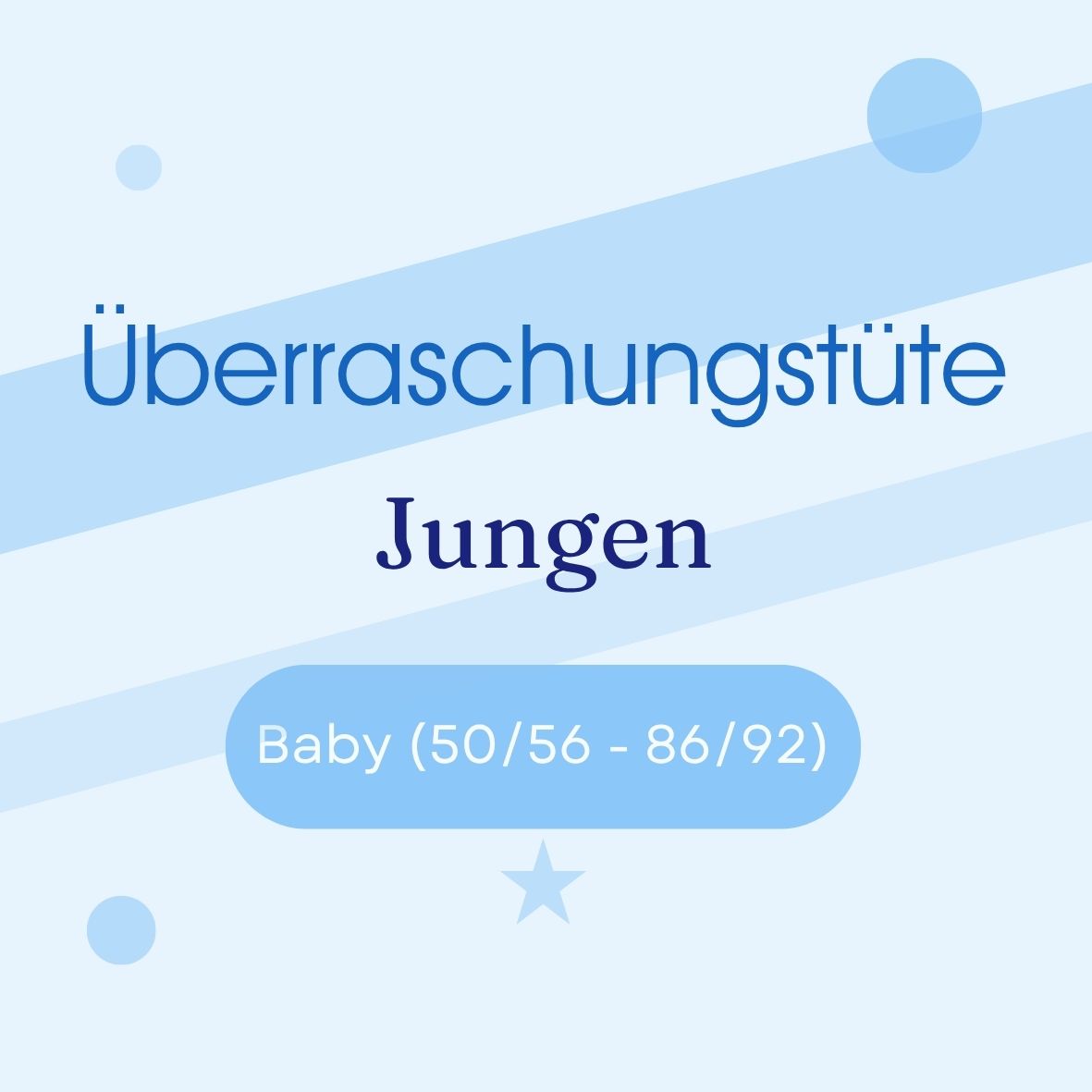 Reservierung Überraschungstüte Jungs (50-92) - 39,99€