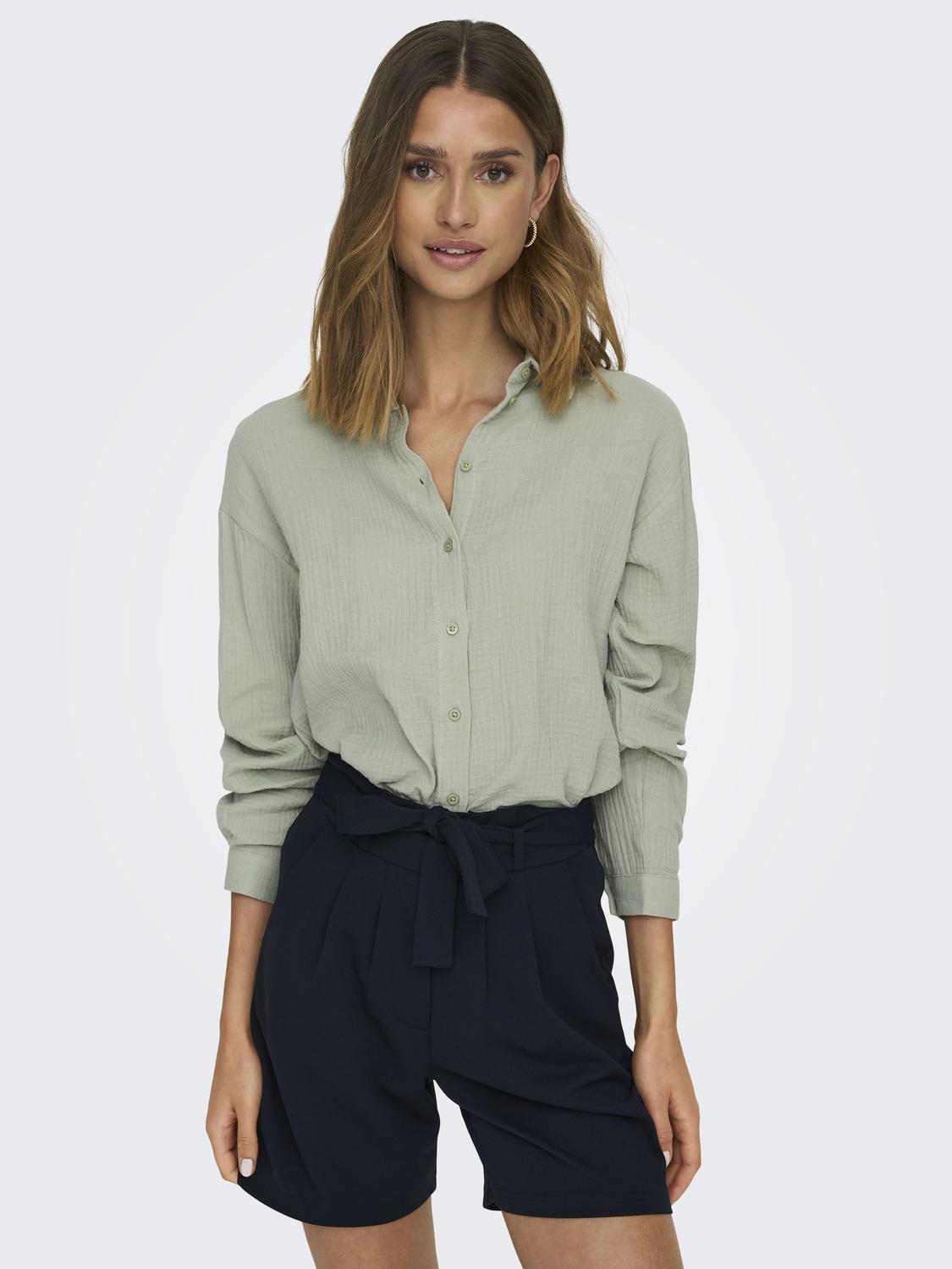 JDYTHEIS LIFE L/S LOOSE SHIRT WVN NOOS