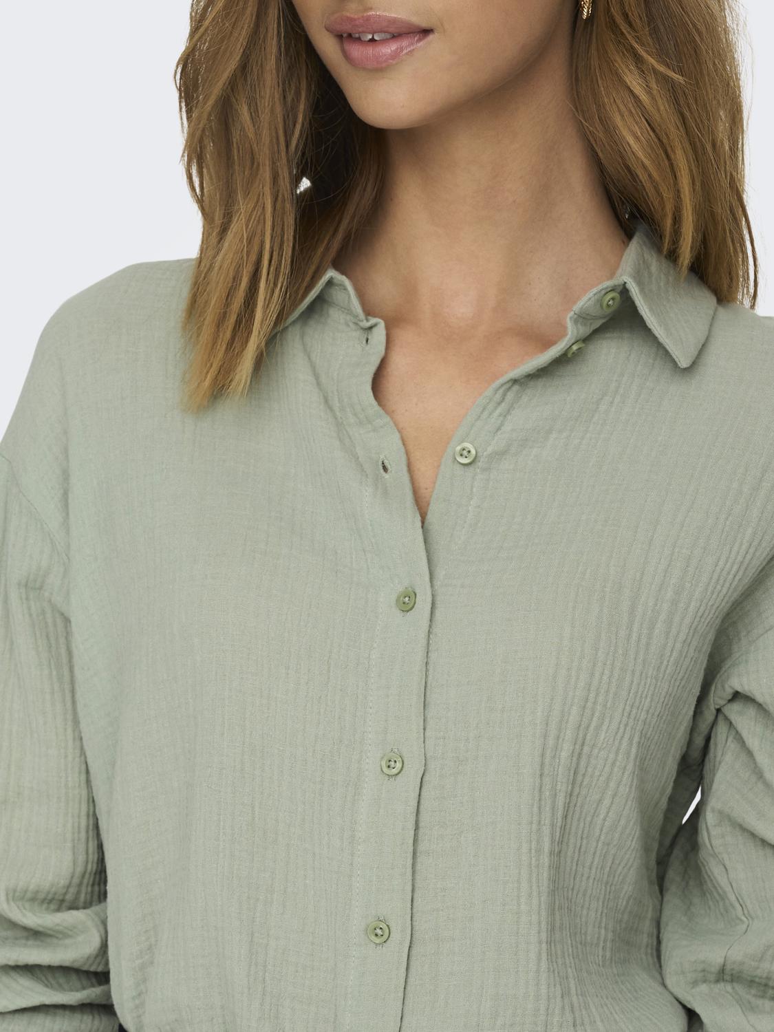 JDYTHEIS LIFE L/S LOOSE SHIRT WVN NOOS
