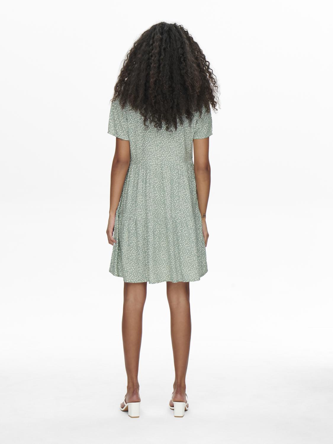 ONLZALLY LIFE S/S THEA DRESS NOOS PTM