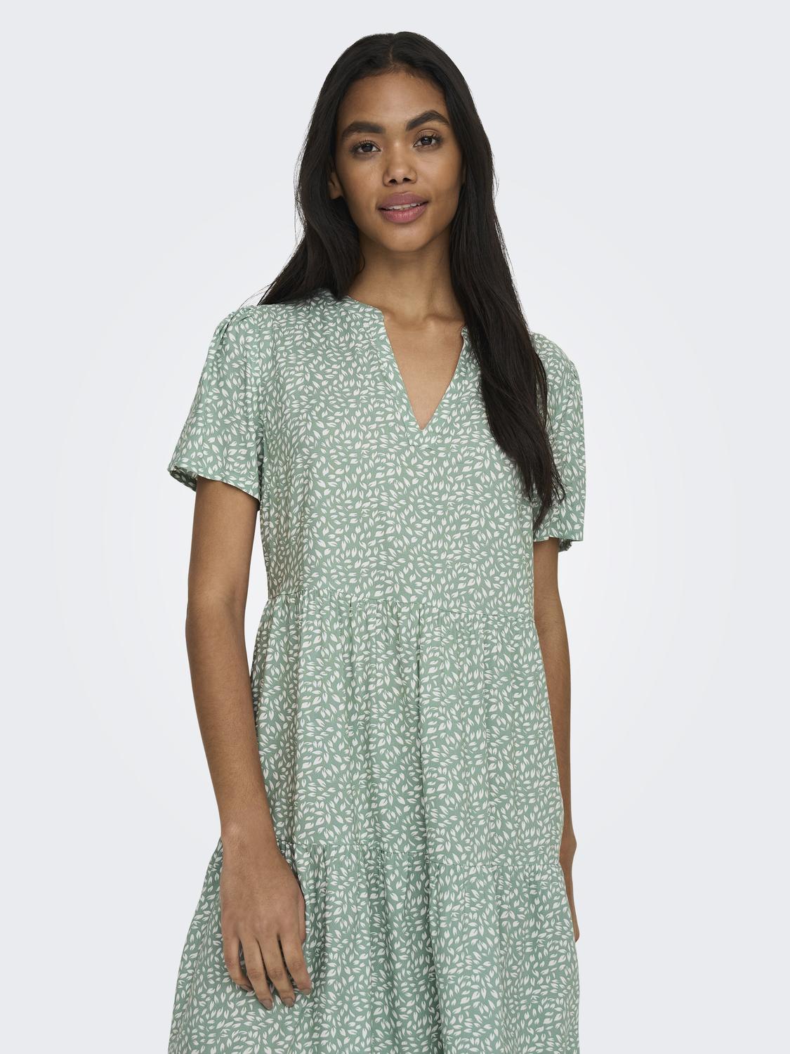 ONLZALLY LIFE S/S THEA DRESS NOOS PTM