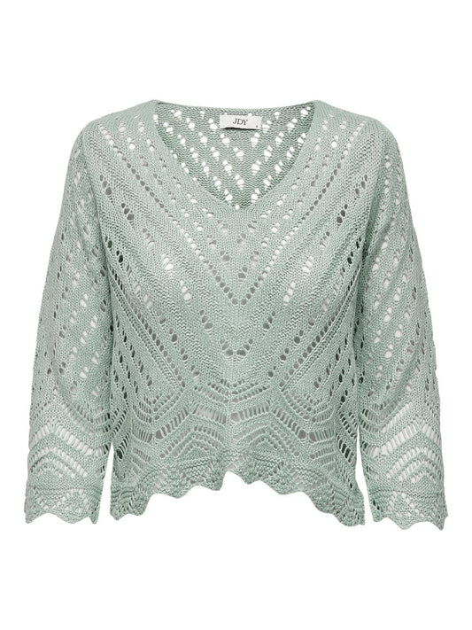 JDYNEW SUN 3/4 CROPPED PULLOVER KNT NOOS