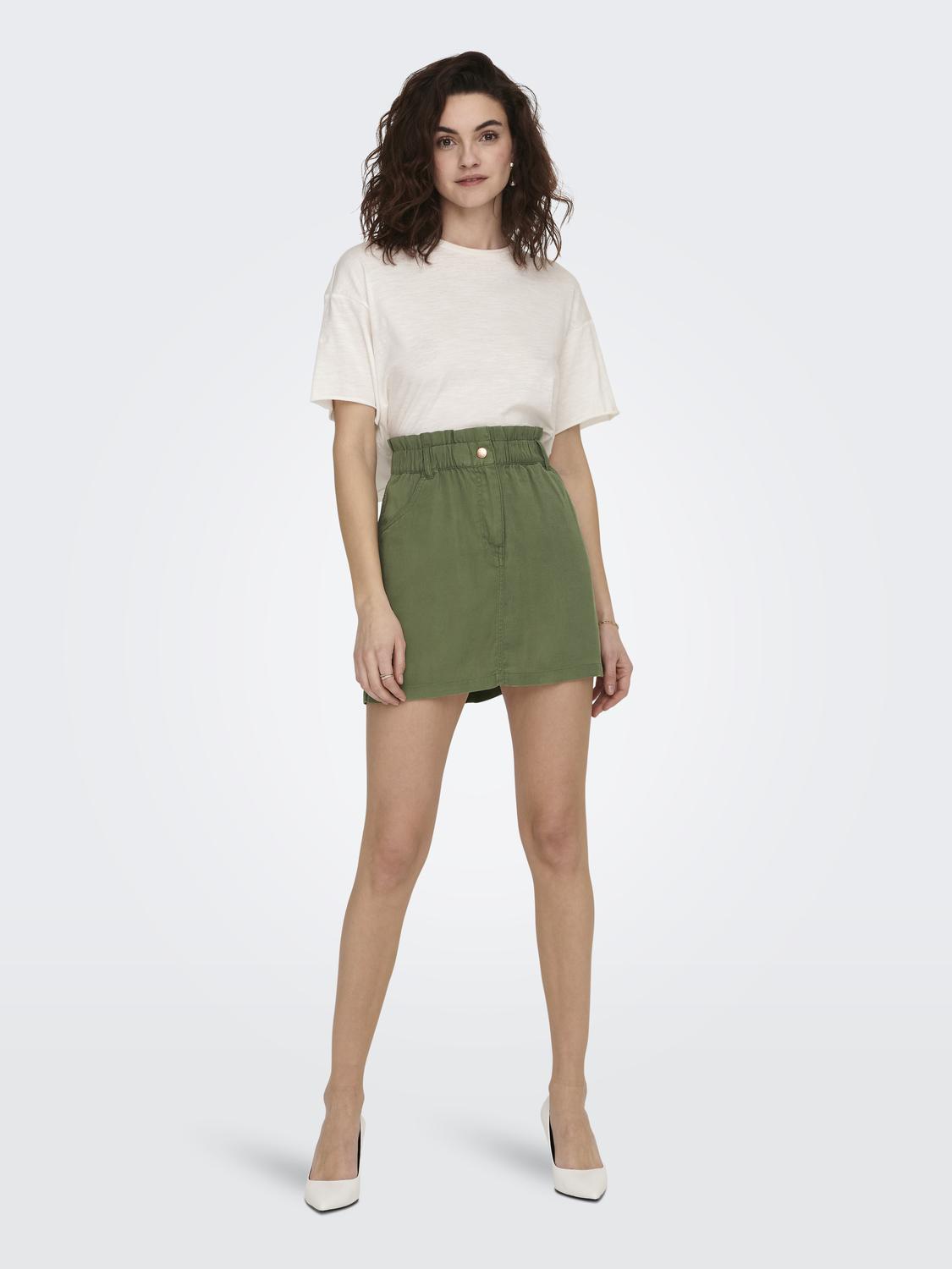 ONLOVA-ARIS LIFE HW CARGO SKIRT PNT